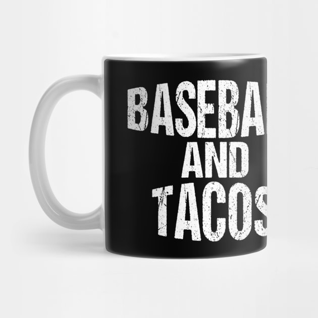 Baseball & Tacos Funny Athlete Taco Obsessed by theperfectpresents